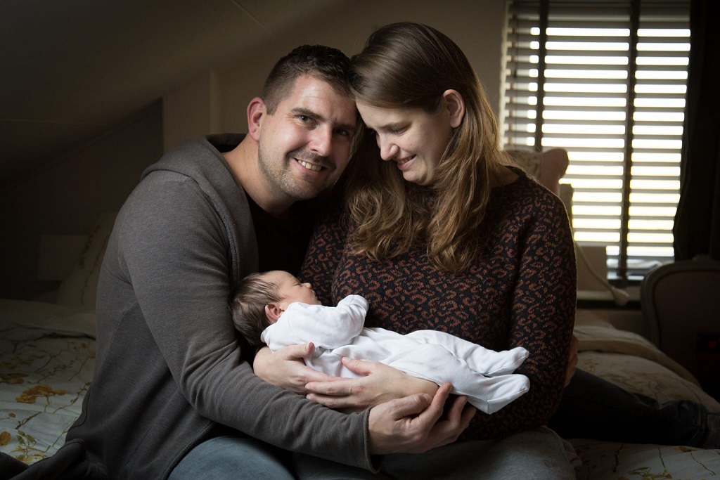 Keith en Maartje met Stella